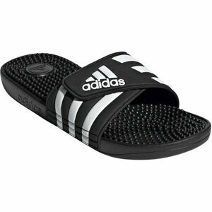adidas ADISSAGE Uniszex papucs, fekete, méret 46 kép