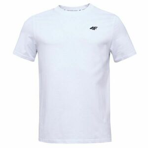 4F TSHIRT JACK Férfi póló, fehér, méret kép