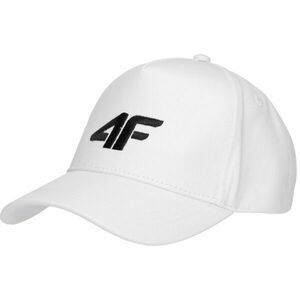 4F BASEBALL CAP Férfi baseball sapka, fehér, méret kép