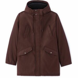 CELIO MUGRID Férfi parka, bordó, méret kép