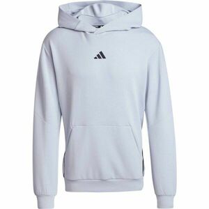 adidas D4T HOODIE Férfi pulóver, világoskék, méret kép