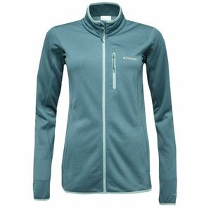 Columbia ESSENTIAL HIKE™ GRID FLEECE FULL ZIP Női polár pulóver, sötétzöld, méret kép