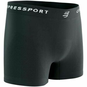 Compressport SEAMLESS BOXER M Férfi boxeralsó, fekete, méret kép