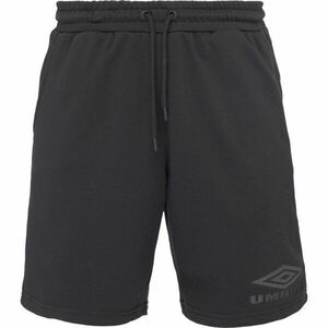 Umbro ICONIC LOGO SHORT Férfi szabadidő rövidnadrág, fekete, méret kép