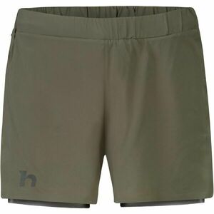 Hannah ASH SHORTS Férfi futóshort, khaki, méret kép