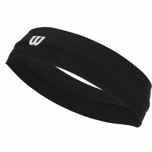 Wilson U LOGO WIDE HEADBAND Sport fejpánt, sötétkék, méret UNI kép