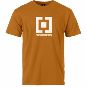 Horsefeathers BASE Férfi póló, narancssárga, méret kép