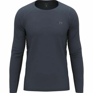 Hannah TARAN L/S Férfi funkcionális póló, sötétszürke, méret kép