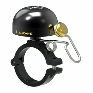 Lezyne CLASSIC BRASS BELL - HM Kerékpáros csengő, fekete, méret kép
