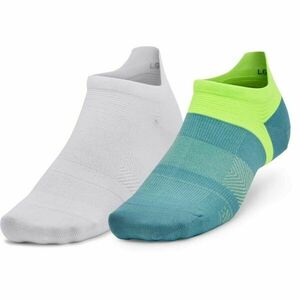 Under Armour ARMOURDRY RUN LITE 2PK Uniszex zokni, fehér, méret kép