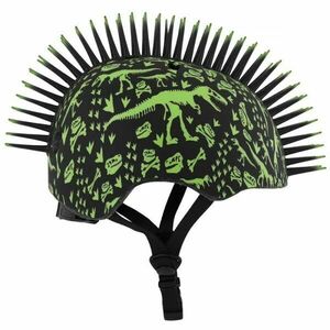 RASKULLZ SUPER RAINBOW CORN Lány kerékpáros sisak, fekete, méret (48 - 52) kép