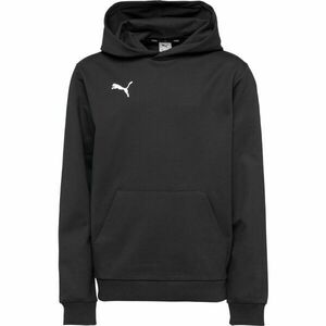 Puma TEAMGOAL CASUALS HOODY JR Gyerek pulóver, fekete, méret kép