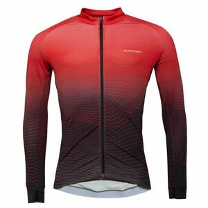 Klimatex ZAK Férfi hosszú ujjú kerékpáros mez, piros, méret XXXL kép