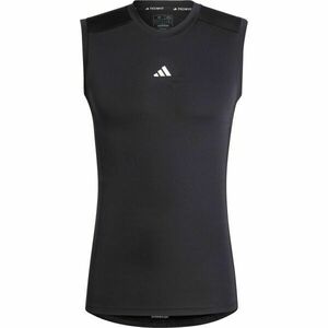 adidas TECH FIT C SL TEE Férfi sportos póló, fekete, méret kép