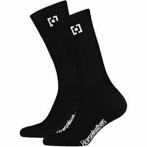 Horsefeathers CREW SOCKS 2PACK Unisex sportzokni, fekete, méret kép