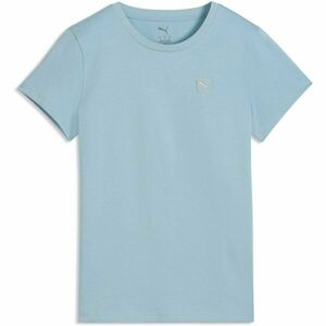 Puma ESS ELEVATED EMBROIDERED TEE Férfi póló, türkiz, méret kép