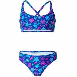AXONE FLOWERS Lány kétrészes fürdőruha, kék, méret kép