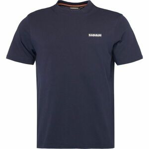 Napapijri S-SMALL BOX SS Férfi póló, sötétkék, méret kép