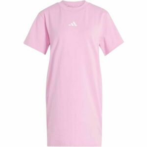 adidas 3-STRIPES TEE DRESS W Női ruha, rózsaszín, méret kép