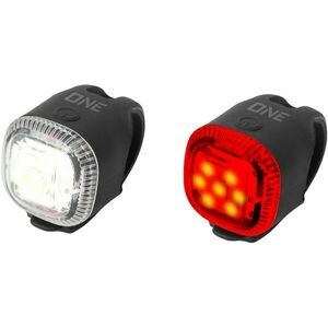 One STONE 2.0 SET Első és hátsó kerékpár világítás szett, fekete, méret kép