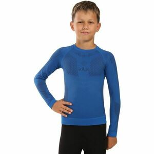 KILPI NATHAN Fiú varrás nélküli thermo póló, kék, méret 4Y kép