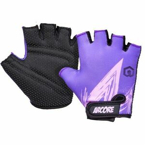 Arcore ZOAC Lány kerékpáros kesztyű, lila, méret kép