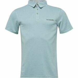Columbia NELSON POINT POLO Férfi galléros póló, világoskék, méret kép
