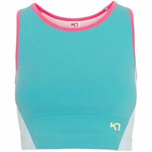 KARI TRAA LINNEA SPORTS TOP Női funkcionális sportmelltartó, türkiz, méret kép