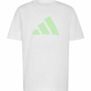 adidas DOT LOGO TEE M Férfi póló, fehér, méret kép