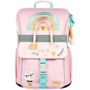 BAAGL ZIPPY RAINBOW Iskolai táska, rózsaszín, méret kép