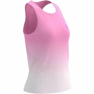 Compressport PERFORMANCE SINGLET W Női futótop, rózsaszín, méret kép