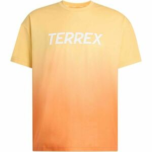 adidas MT TEE MP F Férfi sportpóló, narancssárga, méret XXL kép