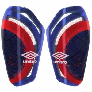 Umbro NEO PRO TECTA II GUARD W/SLEEVE Futball lábszárvédő, kék, méret kép
