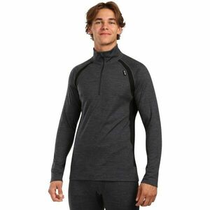 KILPI JAGER Férfi hosszú ujjú merinó póló, sötétszürke, méret kép