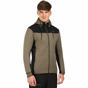 KILPI NEVIA Férfi polár pulóver kapucnival, khaki, méret kép