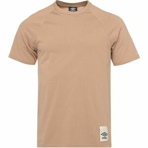 Umbro RLXD TEE ESSENTIALS Férfi póló, barna, méret kép