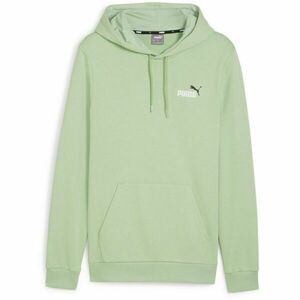 Puma ESSENTIALS + 2 COL SMALL LOGO HOODIE Férfi pulóver, világoszöld, méret kép