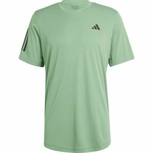 adidas CLUB 3-STRIPES TENNIS TEE Férfi póló sportoláshoz, zöld, méret XXL kép