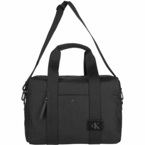 Calvin Klein CANVAS MIX LARGE DUFFLE Utazótáska, fekete, méret kép