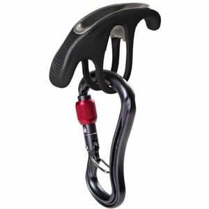 OCÚN BELAY SET CONDOR SCREW/BOW BOW biztosító szett HMS karabinerrel, fekete, méret kép