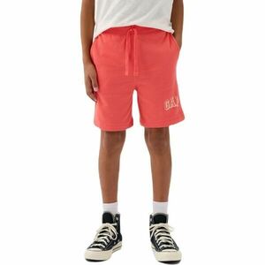 GAP V-FRCH FAM LOGO Fiú rövidnadrág, lazac, méret kép