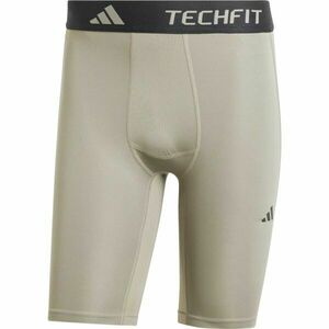 adidas TECHFIT COMPRESSION TRAINING SHORT LEGGINGS Férfi elasztikus rövidnadrág, szürke, méret XXL kép