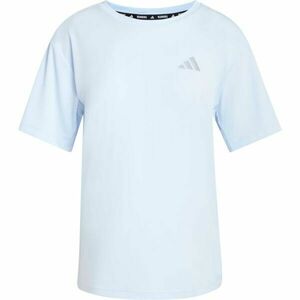 adidas RUN ESSENTIALS TEE W Női futó póló, világoskék, méret kép