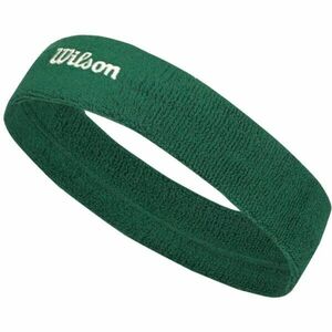 Wilson U TERRY LOGO HEADBAND Sport fejpánt, zöld, méret UNI kép