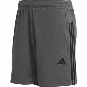 adidas WORKOUT ESSENTIALS BASE 3 STRIPES Férfi sportos rövidnadrág, sötétszürke, méret kép