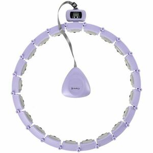 HMS HHM14 Masszázs hula hoop súllyal és számlálóval, lila, méret kép