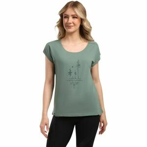 KILPI ROANE Női pamut póló, khaki, méret kép