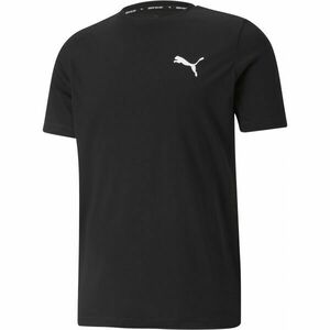 Puma ACTIVE SMALL LOGO TEE Férfi sportpóló, fekete, méret kép