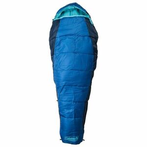 Coleman FISION 100 Hálózsák, kék, méret 208 cm - jobb cipzáras kép