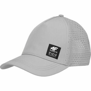 4F BASEBALL CAP Férfi baseball sapka, szürke, méret kép